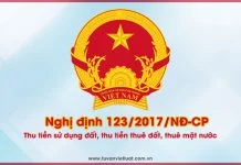 Nghị định số 123/2017-NĐ-CP