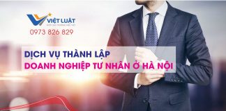 Dịch vụ thành lập doanh nghiệp tư nhân Hà Nội