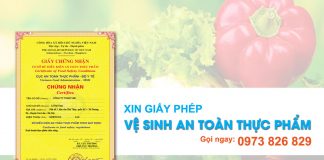 Dịch vụ xin giấy chứng nhận vệ sinh an toàn thực phẩm tại Việt Luật