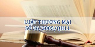 Luật thương mại số 36/2005/QH11