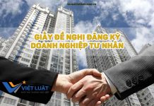 Giấy đề nghị đăng ký doanh nghiệp tư nhân Giấy đề nghị đăng ký doanh nghiệp tư nhân