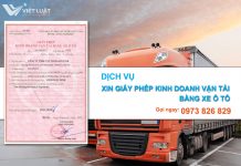 Dịch vụ cấp giấy phép kinh doanh vận tải bằng xe ô tô Dịch vụ cấp giấy phép kinh doanh vận tải bằng xe ô tô