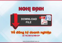 Nghị định số 78/2015/NĐ-CP Nghị định số 78/2015/NĐ-CP