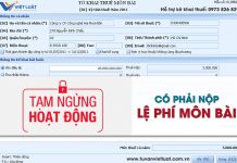 Tạm ngừng kinh doanh có phải nộp lệ phí môn bài không? Tạm ngừng kinh doanh có phải nộp lệ phí thuế môn bài hay không