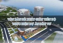 Văn bản đề xuất giãn tiến độ thực hiện dự án đầu tư Văn bản đề xuất giãn tiến độ thực hiện dự án đầu tư