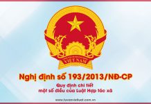 Nghị định số 193/2013/NĐ-CP Nghị định số 193/2013/NĐ-CP