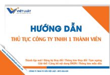 Thủ tục doanh nghiệp | Công ty TNHH 1 thành viên Hướng dẫn công ty TNHH 1 thành viên