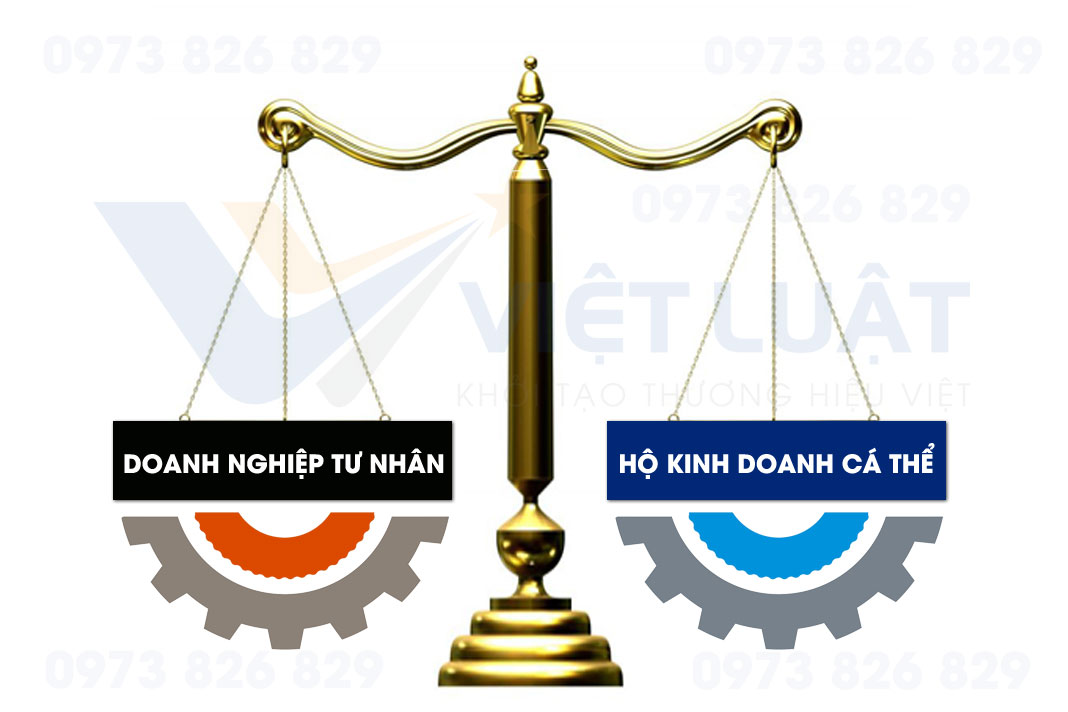 So sánh hộ kinh doanh cá thể và doanh nghiệp tư nhân | Công ty TNHH Tư Vấn Việt Luật