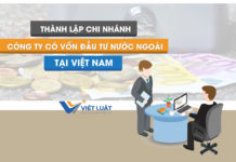 Thành lập chi nhánh công ty có vốn đầu tư nước ngoài tại Việt Nam